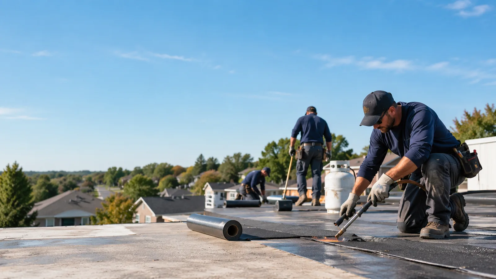 Flat Roof Leak Repair providers in Bells, TX